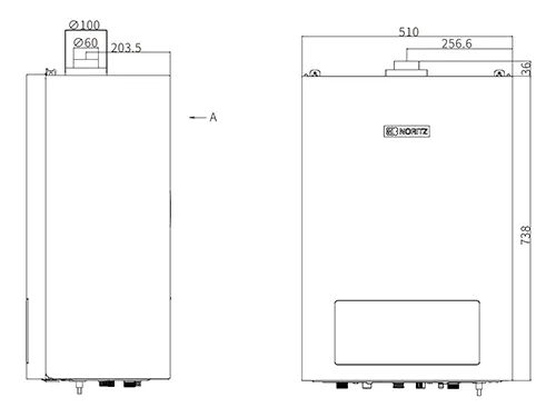 Installation Dimensions