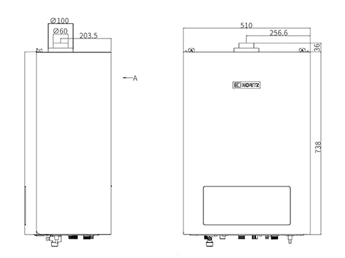 Installation Dimensions